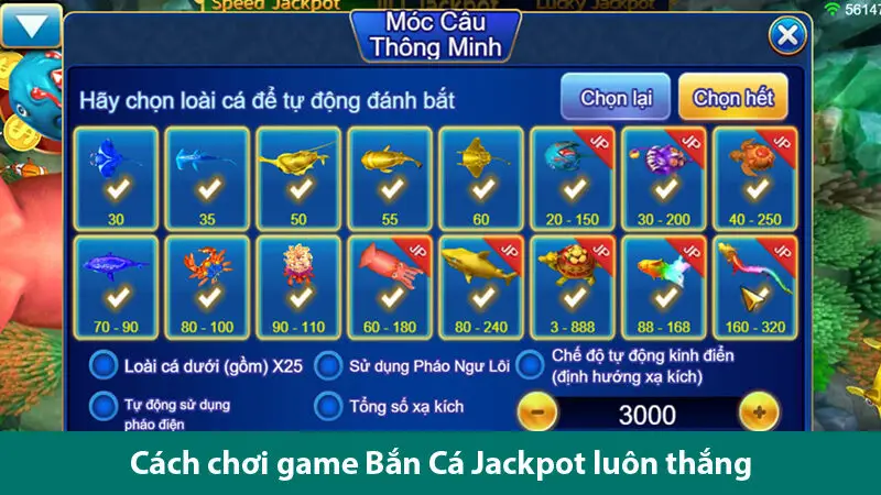 Khám phá các tính năng hấp dẫn trong trò chơi bắn cá Jackpot 